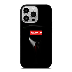 SUPREME BLACK TUXEDO iPhone 14 Pro Case Cover