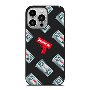 SUPREME MONEY GUN iPhone 14 Pro Case Cover SUPREME MONEY GUN iPhone 14 Pro Case Cover