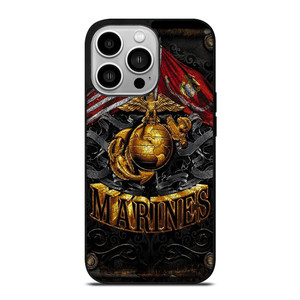 USMC MARINE LOGO iPhone 14 Pro Case Cover