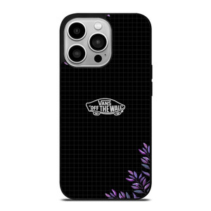VANS LOGO VIOLET FLORAL iPhone 14 Pro Case Cover VANS LOGO VIOLET FLORAL iPhone 14 Pro Case Cover