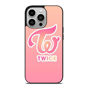 TWICE KPOP LOGO PINK iPhone 14 Pro Case Cover TWICE KPOP LOGO PINK iPhone 14 Pro Case Cover