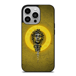 VERSACE ICON GOLD iPhone 14 Pro Case Cover