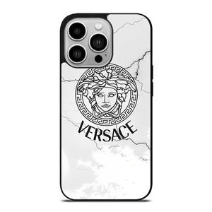 VERSACE LOGO MARBLE iPhone 14 Pro Case Cover