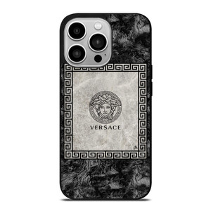 VERSACE LOGO ON VELVET iPhone 14 Pro Case Cover VERSACE LOGO ON VELVET iPhone 14 Pro Case Cover