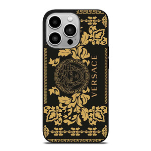 VERSACE LOGO ORNAMENT iPhone 14 Pro Case Cover VERSACE LOGO ORNAMENT iPhone 14 Pro Case Cover