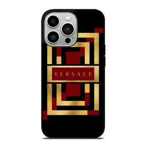 VERSACE LOGO RED GOLD ICON iPhone 14 Pro Case Cover VERSACE LOGO RED GOLD ICON iPhone 14 Pro Case Cover