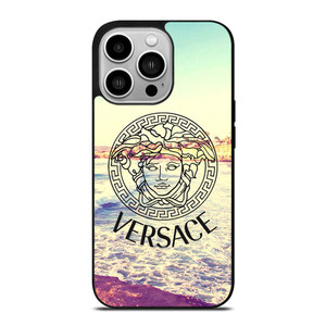 VERSACE LOGO THE BEACH iPhone 14 Pro Case Cover VERSACE LOGO THE BEACH iPhone 14 Pro Case Cover