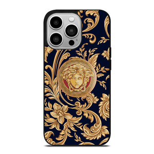 VERSACE MEDUSA GOLD CRAFT iPhone 14 Pro Case Cover