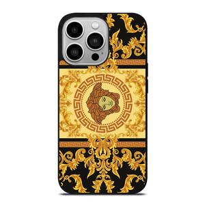 VERSACE ORNAMENT LOGO iPhone 14 Pro Case Cover