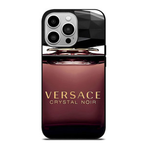 VERSACE PERFUME CRYSTAL NOIR iPhone 14 Pro Case Cover VERSACE PERFUME CRYSTAL NOIR iPhone 14 Pro Case Cover
