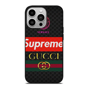 VERSACE SUPREME GUCCI LUXURY LOGO iPhone 14 Pro Case Cover VERSACE SUPREME GUCCI LUXURY LOGO iPhone 14 Pro Case Cover