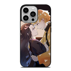 ZENITSU AND NEZUKO KAMADO DEMON SLAYER iPhone 14 Pro Case Cover ZENITSU AND NEZUKO KAMADO DEMON SLAYER iPhone 14 Pro Case Cover