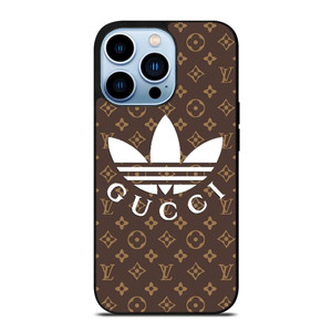 ADIDAS X GUCCI X LOUIS VUITTON PATTERN iPhone 13 Pro Max Case Cover