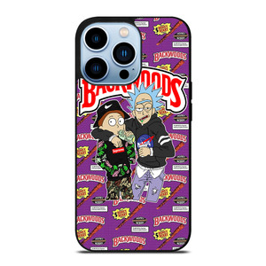 BACKWOODS CIGAR RICK AND MORTY iPhone 13 Pro Max Case Cover