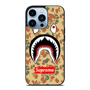 BAPE CAMO SHARK SUPREME iPhone 13 Pro Max Case Cover BAPE CAMO SHARK SUPREME iPhone 13 Pro Max Case Cover