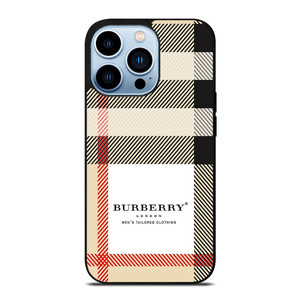 BURBERRY LONDON PATTERN LOGO iPhone 13 Pro Max Case Cover
