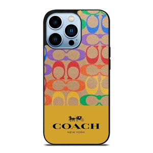 COACH NEW YORK ICON LOGO iPhone 13 Pro Max Case Cover COACH NEW YORK ICON LOGO iPhone 13 Pro Max Case Cover