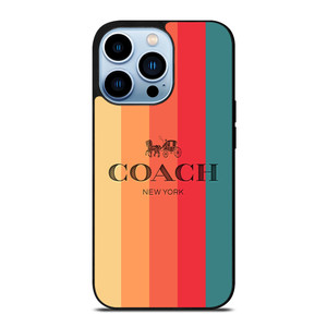 COACH NEW YORK ICON STRIPE iPhone 13 Pro Max Case Cover COACH NEW YORK ICON STRIPE iPhone 13 Pro Max Case Cover