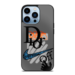 DIOR OFF WHITE SUPREME LOGO iPhone 13 Pro Max Case Cover DIOR OFF WHITE SUPREME LOGO iPhone 13 Pro Max Case Cover