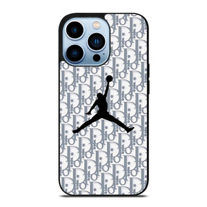 DIOR X AIR JORDAN LOGO iPhone 13 Pro Max Case Cover DIOR X AIR JORDAN LOGO iPhone 13 Pro Max Case Cover