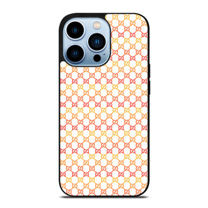 GUCCI LOGO ORANGE WHITE ICON iPhone 13 Pro Max Case Cover GUCCI LOGO ORANGE WHITE ICON iPhone 13 Pro Max Case Cover