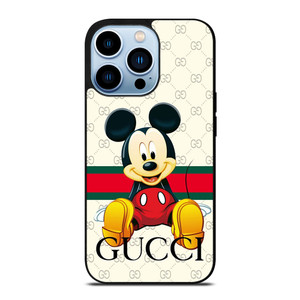 GUCCI LOGO PATTERN MICKEY MOUSE DISNEY iPhone 13 Pro Max Case Cover GUCCI LOGO PATTERN MICKEY MOUSE DISNEY iPhone 13 Pro Max Case Cover