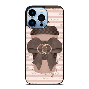 GUCCI LOGO RIBBON CUP iPhone 13 Pro Max Case Cover