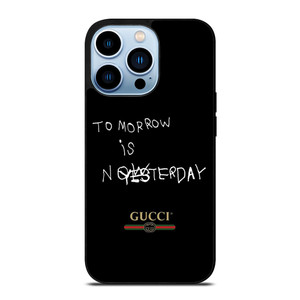 GUCCI LOGO TOMORROW IS NOW iPhone 13 Pro Max Case Cover