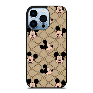GUCCI MICKEY MOUSE HEADS iPhone 13 Pro Max Case Cover