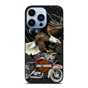 HARLEY DAVIDSON EAGLE METAL LOGO iPhone 13 Pro Max Case Cover