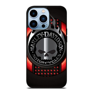 HARLEY DAVIDSON MOTORCYCLES COMPANY SKULL LOGO iPhone 13 Pro Max Case Cover HARLEY DAVIDSON MOTORCYCLES COMPANY SKULL LOGO iPhone 13 Pro Max Case Cover