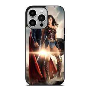 WONDER WOMAN SUPERMAN DC SUPERHERO  iPhone 14 Pro Case Cover