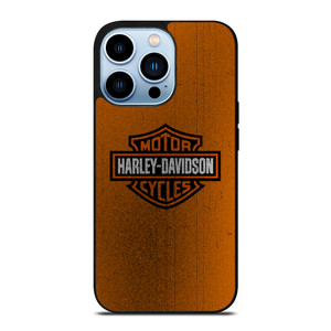 HARLEY DAVIDSON ORANGE NOISED iPhone 13 Pro Max Case Cover