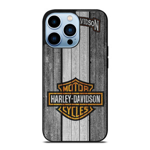 HARLEY DAVIDSON WOODEN LOGO iPhone 13 Pro Max Case Cover