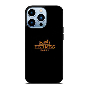 HERMES PARIS LOGO BLACK iPhone 13 Pro Max Case Cover HERMES PARIS LOGO BLACK iPhone 13 Pro Max Case Cover