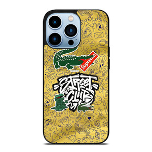 LACOSTE SUPREME LOGO STREET CLUB iPhone 13 Pro Max Case Cover LACOSTE SUPREME LOGO STREET CLUB iPhone 13 Pro Max Case Cover