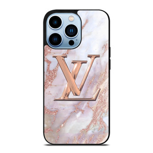 LOUIS VUITTON GOLDEN MARBLE EMBLEM iPhone 13 Pro Max Case Cover