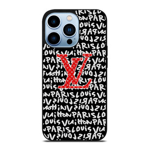 LOUIS VUITTON LV PARIS PATTERN LOGO iPhone 13 Pro Max Case Cover