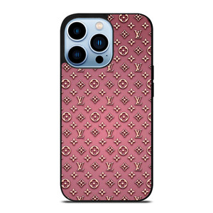 LOUIS VUITTON PATERN LOGO PINK iPhone 13 Pro Max Case Cover