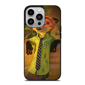 ZOOTOPIA NICK WILDE CARTOON  iPhone 14 Pro Case Cover