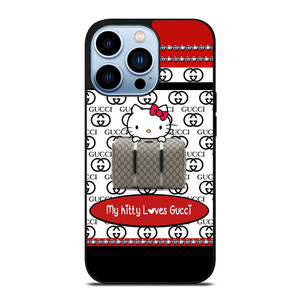 MY KITTY LOVES GUCCI LOGO iPhone 13 Pro Max Case Cover MY KITTY LOVES GUCCI LOGO iPhone 13 Pro Max Case Cover