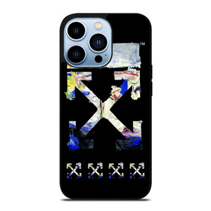 OFF WHITE ABSTRACT ART LOGO iPhone 13 Pro Max Case Cover OFF WHITE ABSTRACT ART LOGO iPhone 13 Pro Max Case Cover