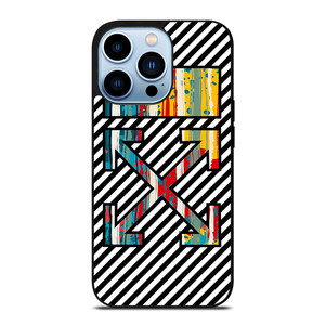 OFF WHITE LOGO COLORFUL ICON iPhone 13 Pro Max Case Cover OFF WHITE LOGO COLORFUL ICON iPhone 13 Pro Max Case Cover