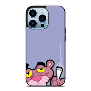 PINK PANTHER SMOKING iPhone 13 Pro Max Case Cover PINK PANTHER SMOKING iPhone 13 Pro Max Case Cover