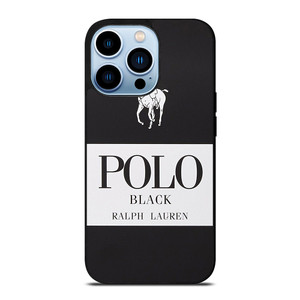 POLO RALPH LAUREN BLACK iPhone 13 Pro Max Case Cover