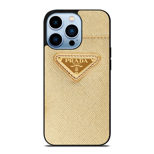 PRADA LOGO GOLD iPhone 13 Pro Max Case Cover PRADA LOGO GOLD iPhone 13 Pro Max Case Cover