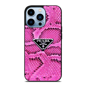 PRADA MILANO PINK SNAKE SKIN iPhone 13 Pro Max Case Cover PRADA MILANO PINK SNAKE SKIN iPhone 13 Pro Max Case Cover