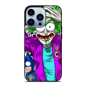 RICK AND MORTY BATMAN JOKER iPhone 13 Pro Max Case Cover