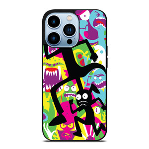 RICK AND MORTY COLORFUL ART iPhone 13 Pro Max Case Cover RICK AND MORTY COLORFUL ART iPhone 13 Pro Max Case Cover