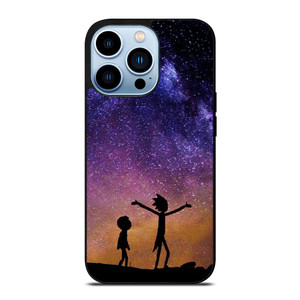 RICK AND MORTY GALAXY iPhone 13 Pro Max Case Cover RICK AND MORTY GALAXY iPhone 13 Pro Max Case Cover